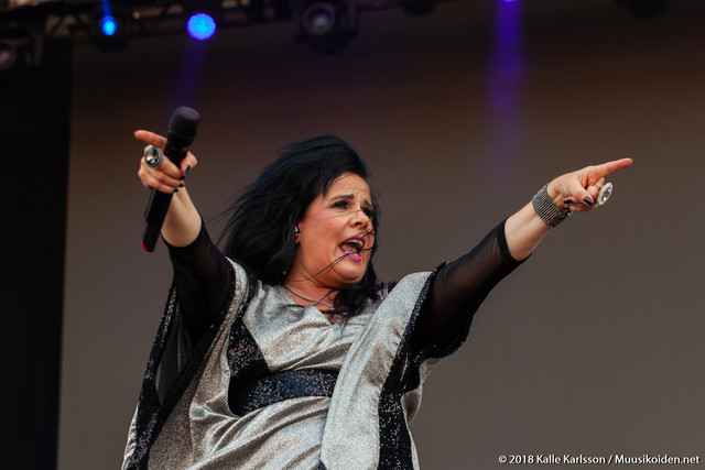 Kaija K | Kaija K Ruisrockissa 2018.